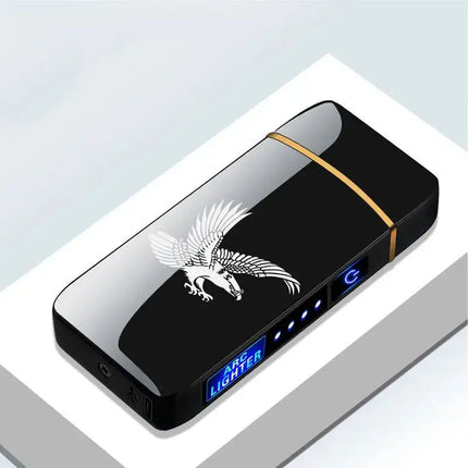 New Electric Lighter USB Charging Windproof Double Arc - GetGadgets