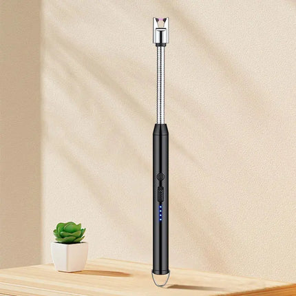 Portable USB Lighter With Windproof Arc Pulse Ignition - GetGadgets