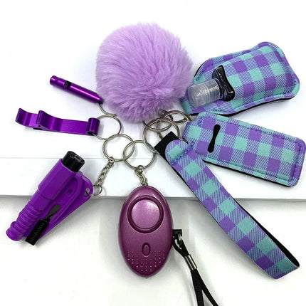 Empowering Self Defense Keychain Set For Women Quick Access Daily Safety GetGadgets