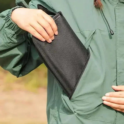 Portable folding stool, foldable hand-held camping stool, special folding stool for camping and fishing outdoors - GetGadgets