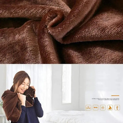 Portable USB Heated Blanket With Timer For Cozy Warmth - GetGadgets