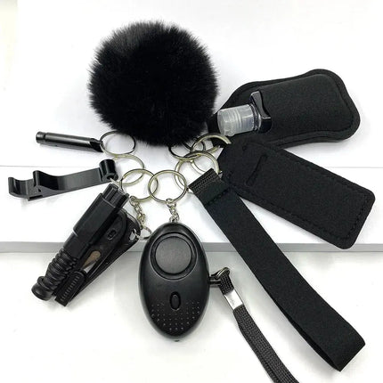 Empowering Self Defense Keychain Set For Women Quick Access Daily Safety GetGadgets