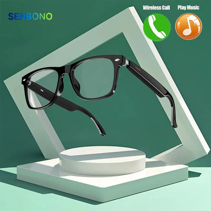 SENBONO Orignal E13 Smart Glasses With Sunglasses Open Ear Headsets Waterproof Hands-Free Calling Sunglasses For Men Womem - GetGadgets