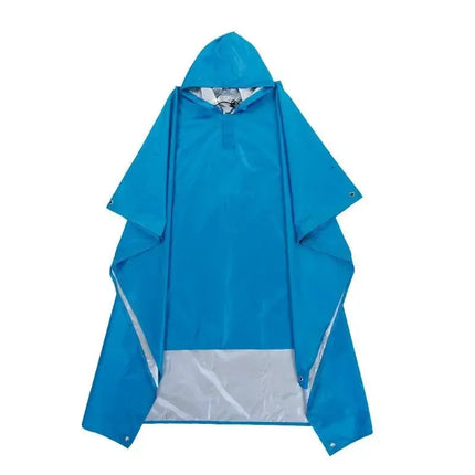 Ultimate Waterproof Poncho Ripstop Nylon For Adventurers Keeps You Dry All Day Outdoors - GetGadgets