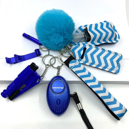 Empowering Self Defense Keychain Set For Women Quick Access Daily Safety GetGadgets