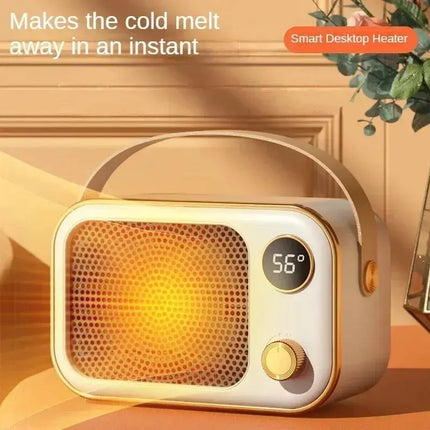 Compact 1200W Desktop Heater Fan For Home And Office - GetGadgets