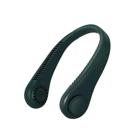 Portable neck fan -360 ° cooling wearable fan,          with digital display screen - GetGadgets
