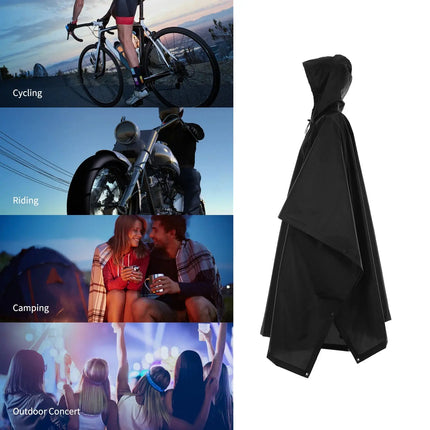 Bold Military 3in1 Rain Poncho Tent Shelter Weatherproof GetGadgets