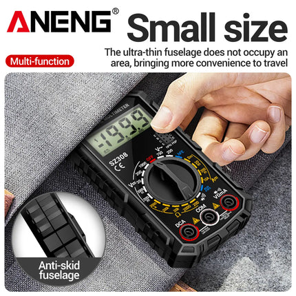 Powerful Digital Multimeter With 600V AC DC Voltage Range For Precise Readings