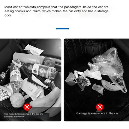 Ultimate Car Hanging Trash Bin Waterproof Liner Keeps Clean