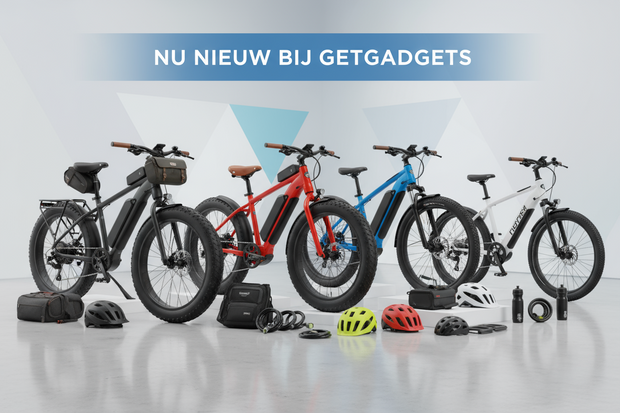 nu nieuw fatbike en e-bike artikelen GetGadgets