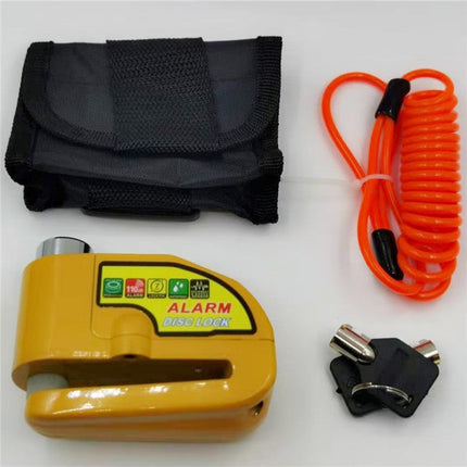 Ironclad Bicycle Lock With Alarm For Fast Theft Deterrence GetGadgets