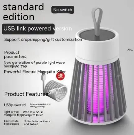 Powerful USB Mosquito Lamp With Photocatalyst For Clean Air