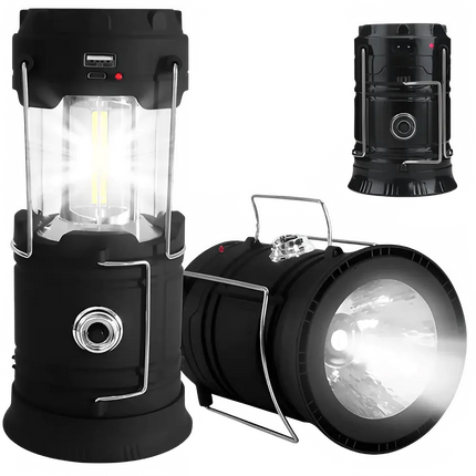 Powerful Rechargeable Solar Camping Lamp With Dual Brightness Modes Waterproof For Reliable Nighttime Illumination GetGadgets