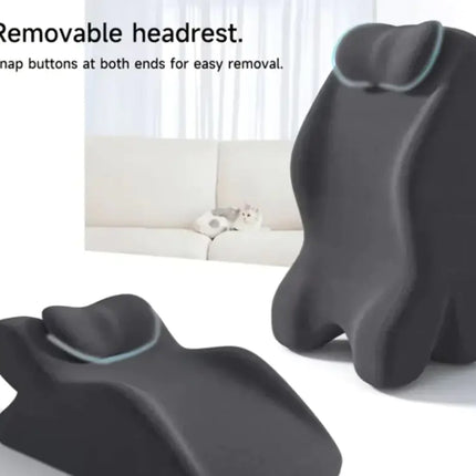 Ultimate Stomach Sleeper Pillow With Adaptive Cushion For Neck Relief