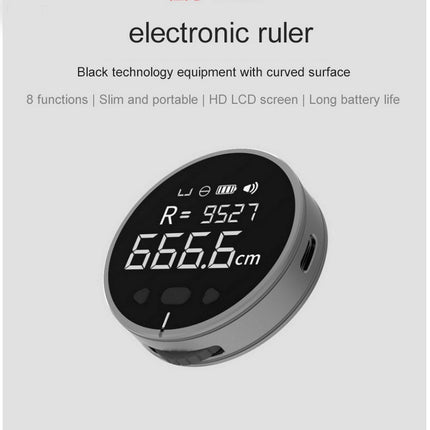 Powerful Electronic Measuring Ruler HD LCD 8 Functions For Precise Portability GetGadgets