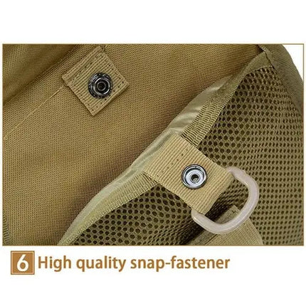 Rugged Molle Sling Backpack Water Resistant Outdoors Ready GetGadgets