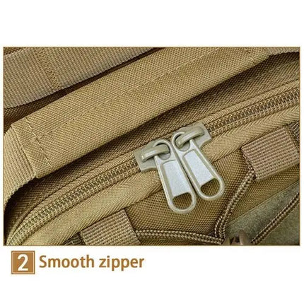 Rugged Molle Sling Backpack Water Resistant Outdoors Ready GetGadgets