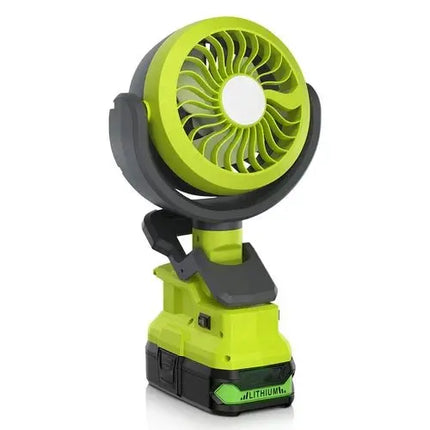 Adventurous Portable Camping Fan With LED Light Cools Fast - GetGadgets