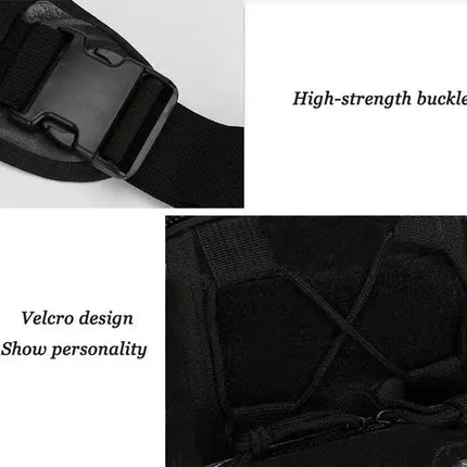 Rugged Molle Sling Backpack Water Resistant Outdoors Ready GetGadgets