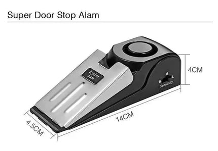 5 Pack Portable Anti Theft Door Stop Alarm For Home Security - GetGadgets