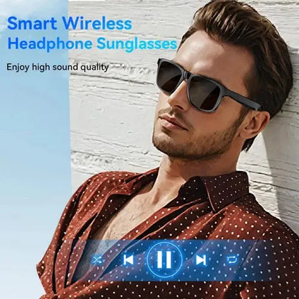 Men Bluetooth Glasses With Open Ear Audio And UV Protection - GetGadgets