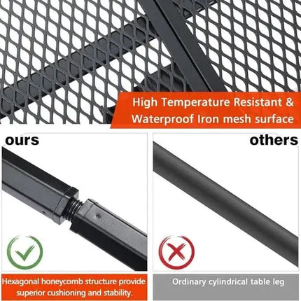 Powerful Portable Folding Table 3Ft Aluminum For Picnics - GetGadgets