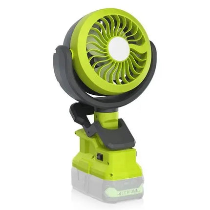 Adventurous Portable Camping Fan With LED Light Cools Fast - GetGadgets
