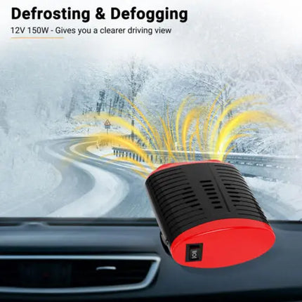 Portable Car Heater Defogger 1000W For Drivers Windows - GetGadgets