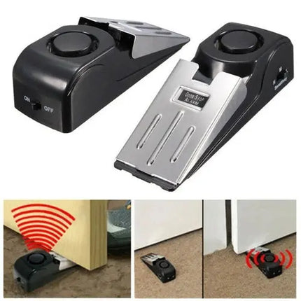 5 Pack Portable Anti Theft Door Stop Alarm For Home Security - GetGadgets