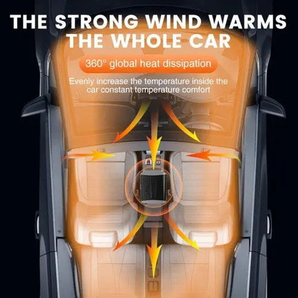 Portable Car Heater Defogger 1000W For Drivers Windows - GetGadgets